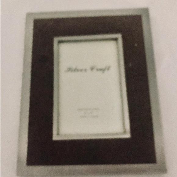 New Silver Craft Picture Frame Brown Silver Color
